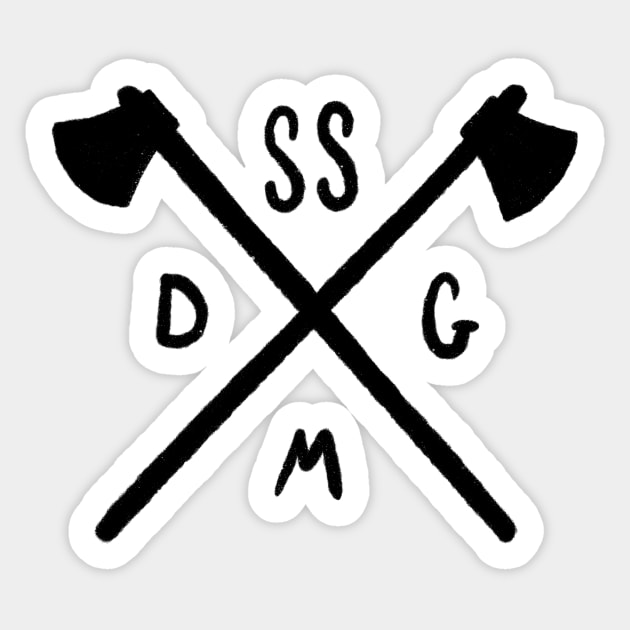 SSDGM Logo Sticker by BugHellerman